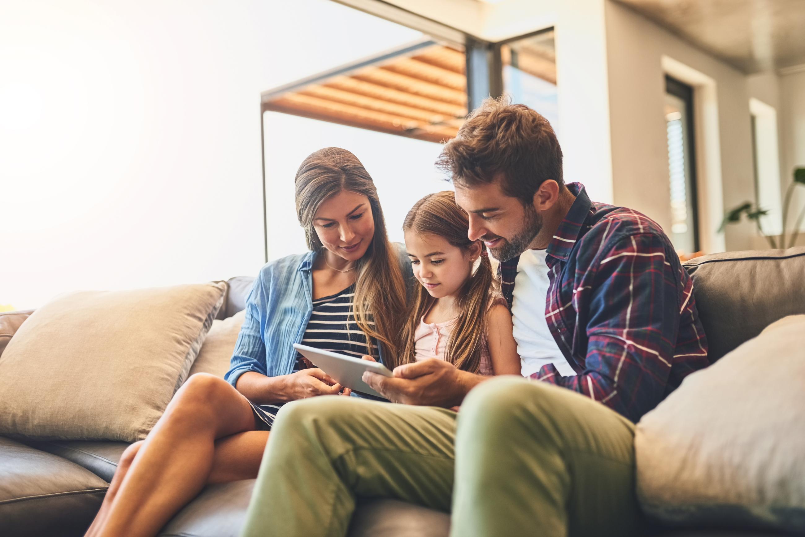 Family on device